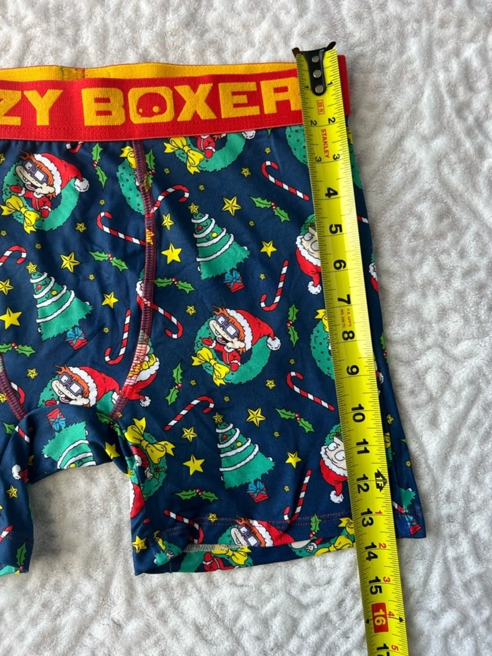 Rugrats Crazy Boxer Christmas Boxer Briefs | Size L